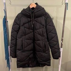 Black Novelti parka